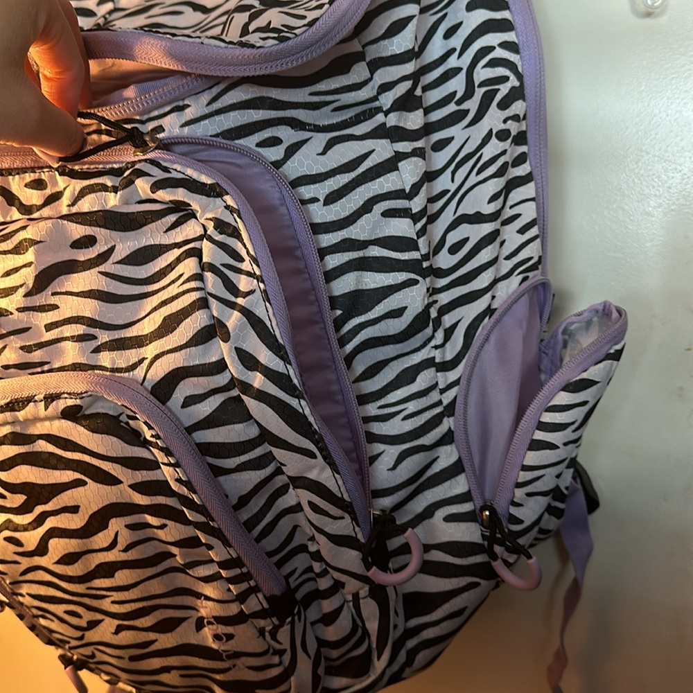 Embark Backpack Zebra - Picture 3 of 5